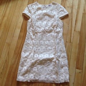 Juicy Couture Zip "j" Back Floral Crotchet Dress